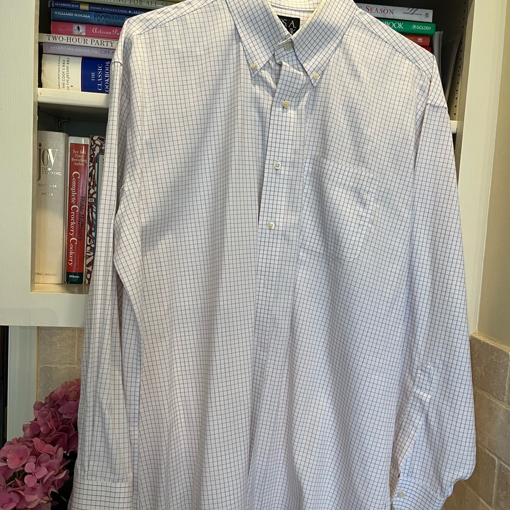 Jos A Banks dress shirt 17-35